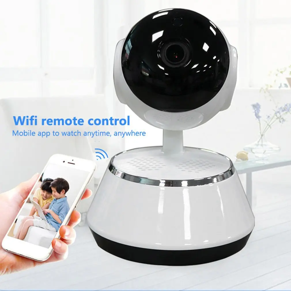 Детский монитор, портативная WiFi IP камера, 720P HD Беспроводная умная детская камера, Аудио Видео Запись, камера наблюдения, домашняя камера безопасности