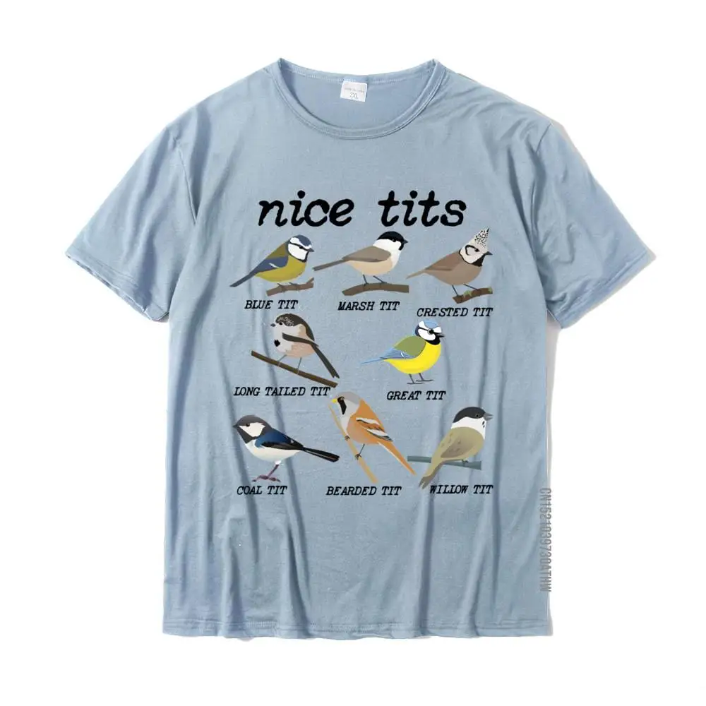 T Shirt cosie Tops Shirts Summer/Autumn Cheap Birthday Short Sleeve 100% Cotton Round Neck Mens T Shirts Birthday Nice Tits Funny Bird Watching Funny Tit Birds Birdwatcher Pullover Hoodie__MZ19526 light