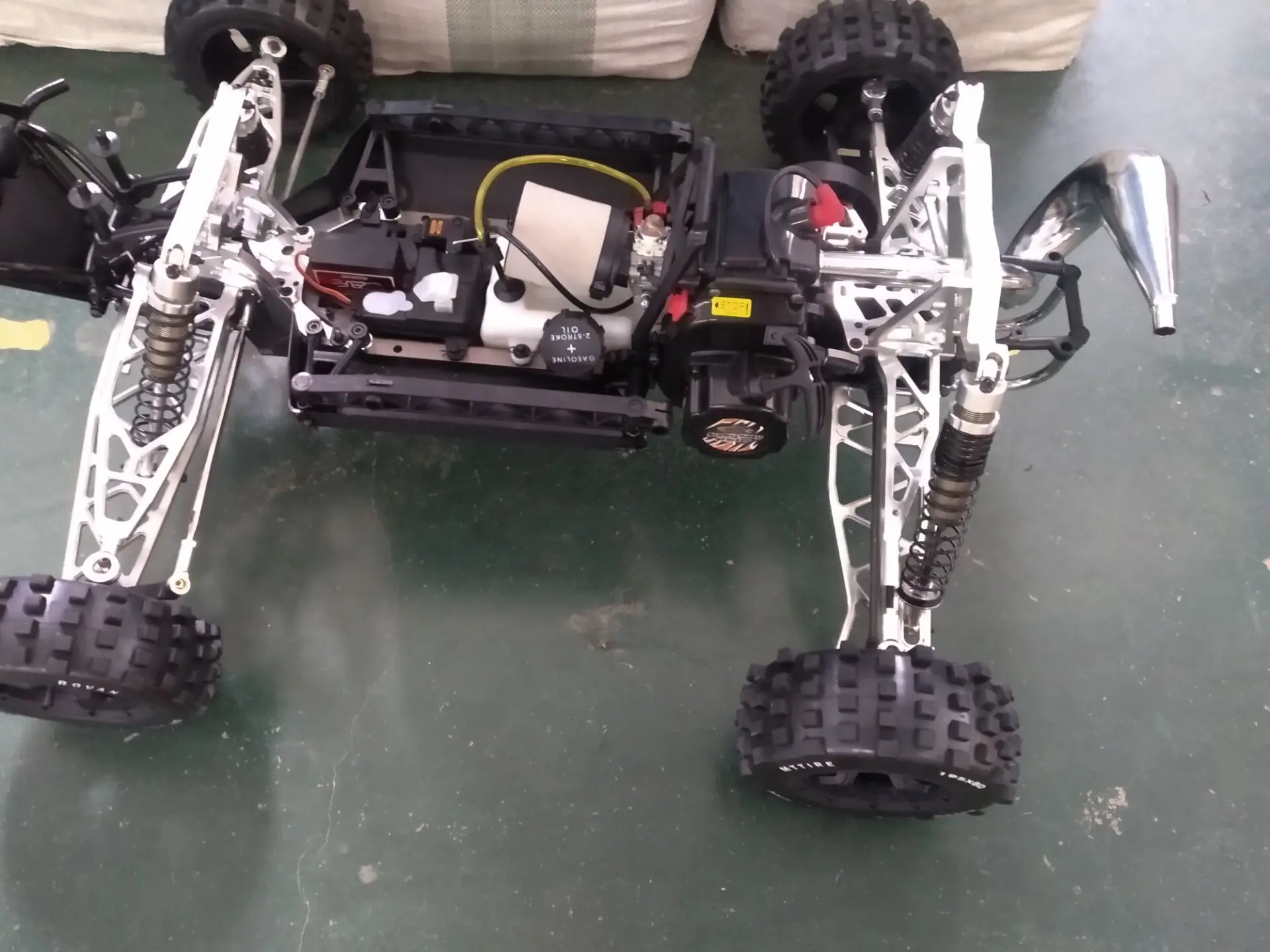 Подвеска CNC+ амортизатор+ симметричные комплекты рулевого управления для 1/5 HPI Rovan km Съемник Baja в X-Max комплект преобразования