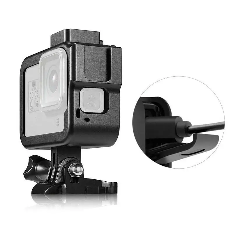 Портативный чехол с алюминиевой рамкой для Gopro Hero 8, металлическая рамка для Gopro Hero 8, защитные аксессуары для экшн-камеры