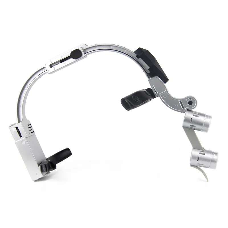 

Two LED Light Sensor Shadowless Medical Headlight Headlamp 3.5-5X Binocular Magnifier Dentistry Surgical Dental Loupes