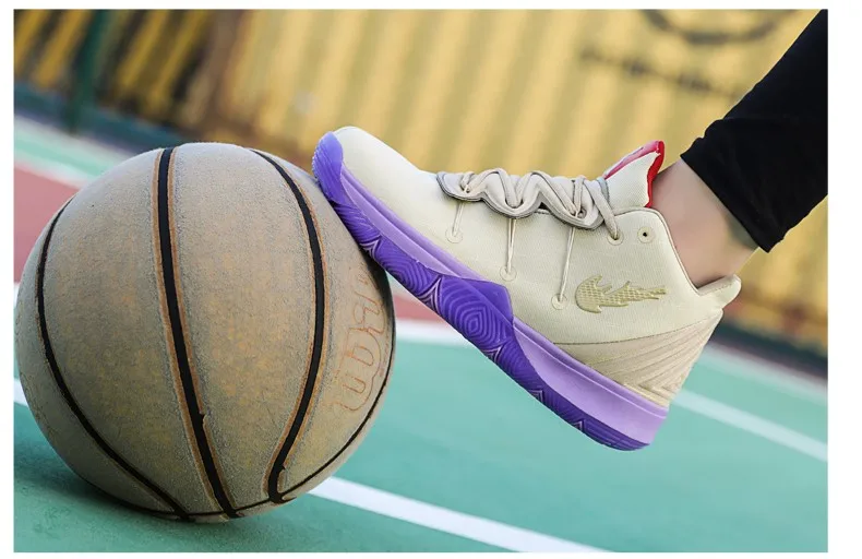 Мужские баскетбольные кроссовки Uptempo Kyrie 5, кроссовки в стиле ретро, 11, обувь для мальчиков, 1 светильник, спортивная обувь, Lebron, обувь большого размера