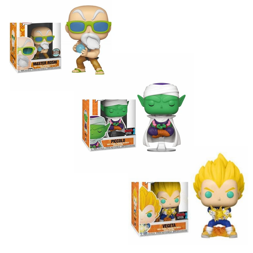 FUNKO POP Amine de Dragon Ball Z NYCC Kame Sennin VEGETA PICCOLO 533
