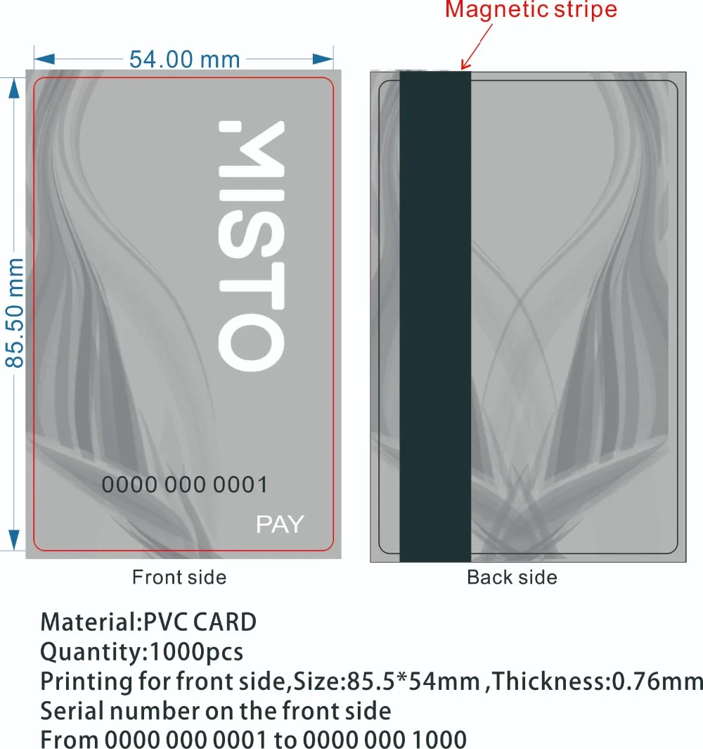 Misto card