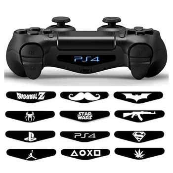 

2 pcs For Dualshock 4 PS4 DS4 Pro Slim Controller LED Light Bar Decal Sticker Cover for PlayStation 4 Control Game Skins