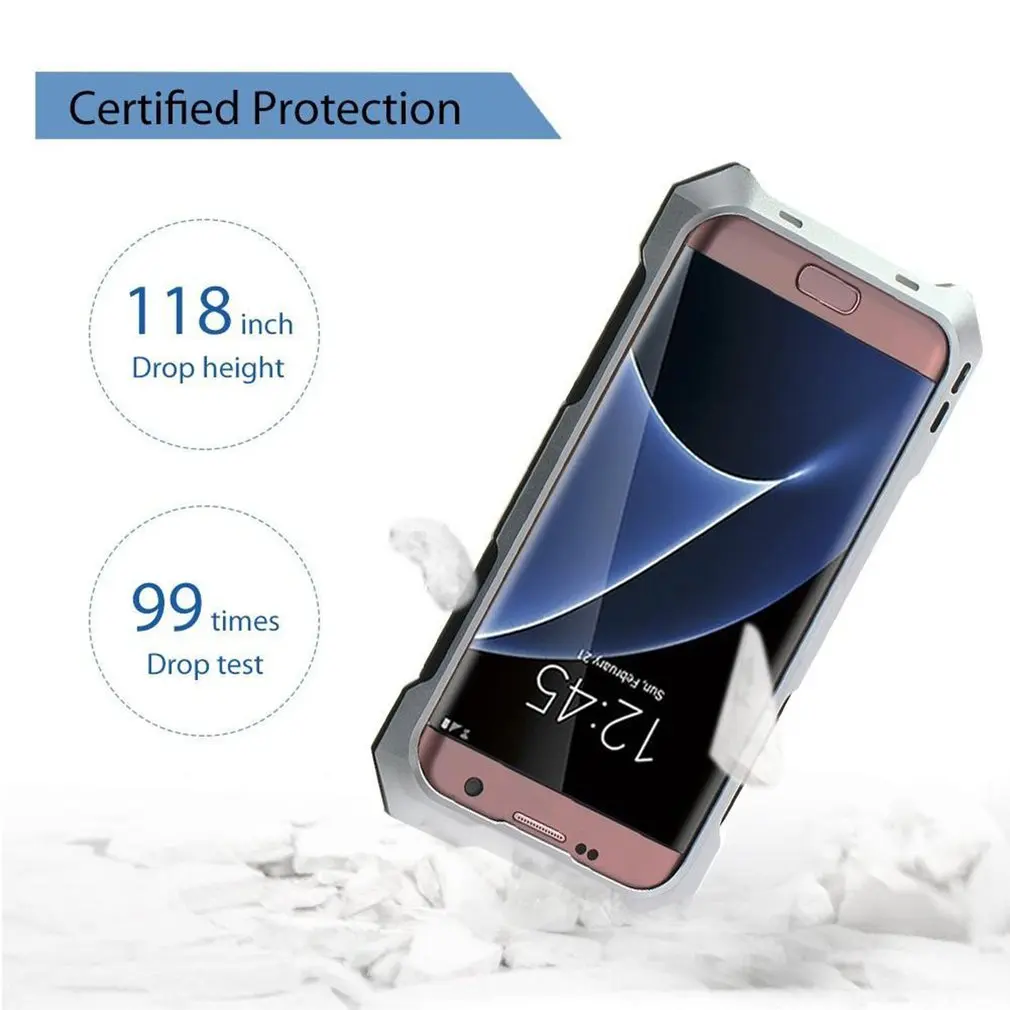 Чехол для телефона samsung S7 S8 S8plus s9 s9plus с объективом камеры мобильного телефона водонепроницаемый чехол для телефона samsung противоударный