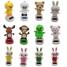 Автомобильный орнамент на солнечных батареях Танцующая качающаяся анимированная Танцующая игрушка автомобильное украшение для подоконника новые качающиеся игрушки автомобильные аксессуары