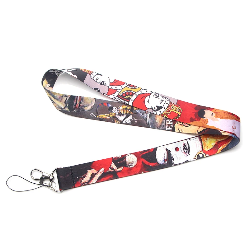 CA188 Фредди Меркьюри брелок Lanyards держатель удостоверения личности ID карта пропуск мобильный телефон USB бейдж держатель ключевой ремень 1 шт