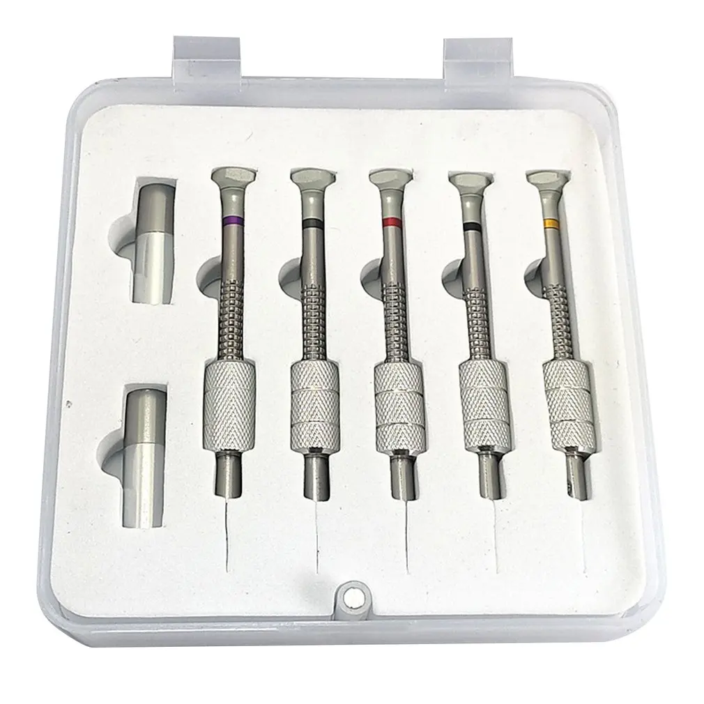 5 шт., набор профессиональных прецизионных отверток, набор инструментов для ремонта часов, набор мужских/женских часов - Цвет: 5