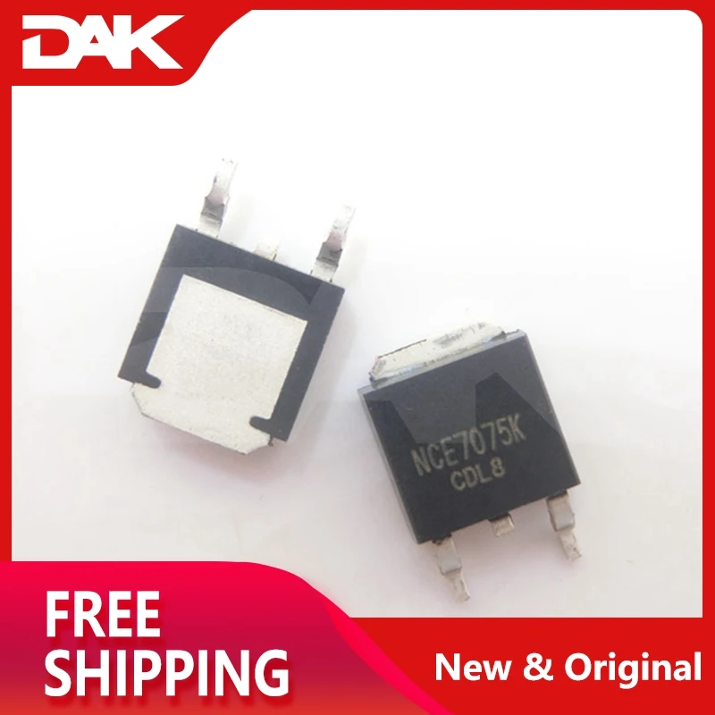10 шт. NCE7075K TO-252 NCE n-канальный расширенный режим питания MOSFET IC чип