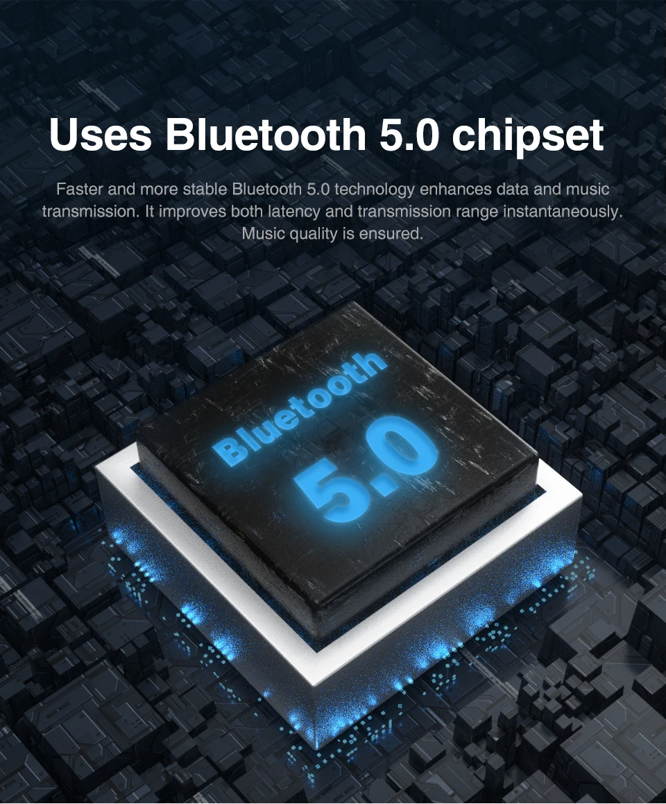 TRN BT3S Wireless Bluetooth5.0 Aptx Cable 2PIN 0.75 0.78mm  MMCX A2DC  Headphone Bluetooth Cable For TRN X6/TFZ/ /TIN