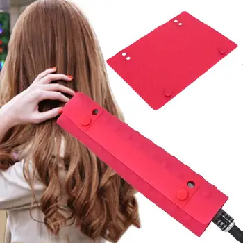 

Hairdressing Tool Silicone Insulation Pad Hair Straightener Curler Non-slip Mat Storage Pad