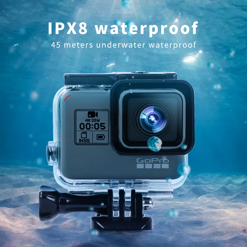 Набор аксессуаров для Gopro чехол из EVA hero 7 6 5 водонепроницаемый корпус красная