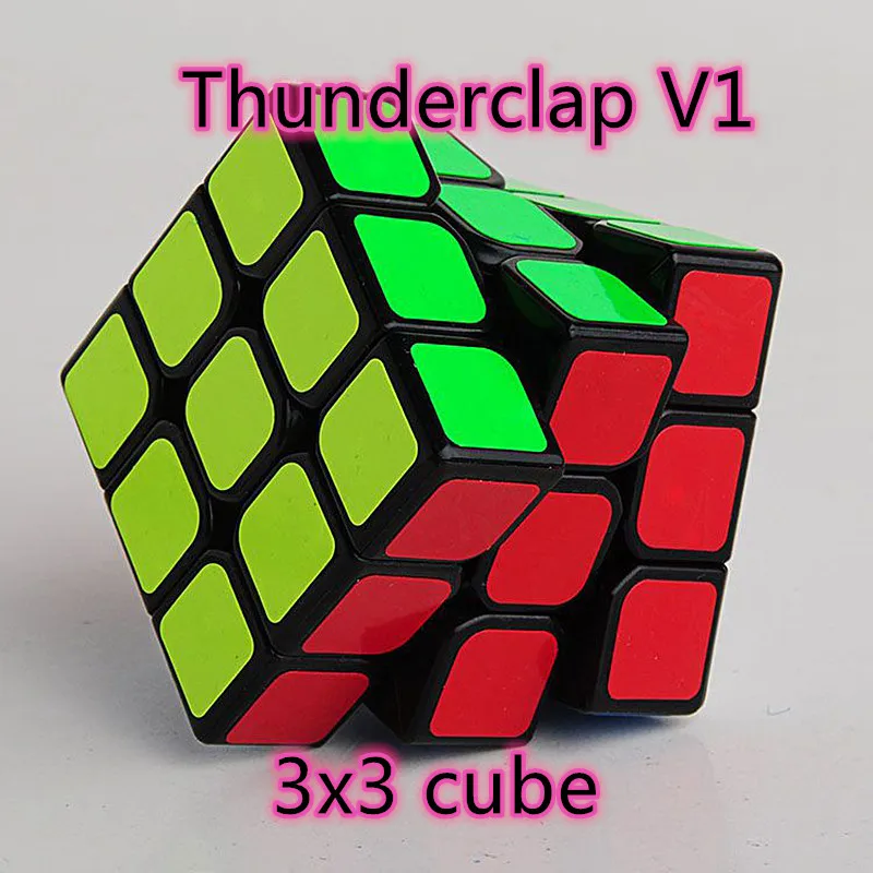 Новый волшебный кубик QiYi MoFangGe Thunderclap V1 3x3x3 Магический пазл Clap Профессиональный