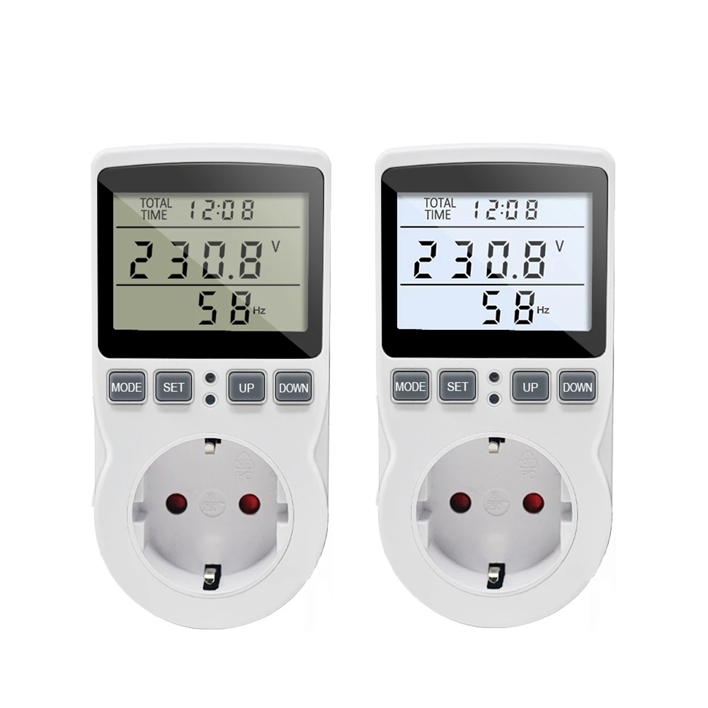 Digital Energy Monitor with Cost Display and Power Factor Analysis