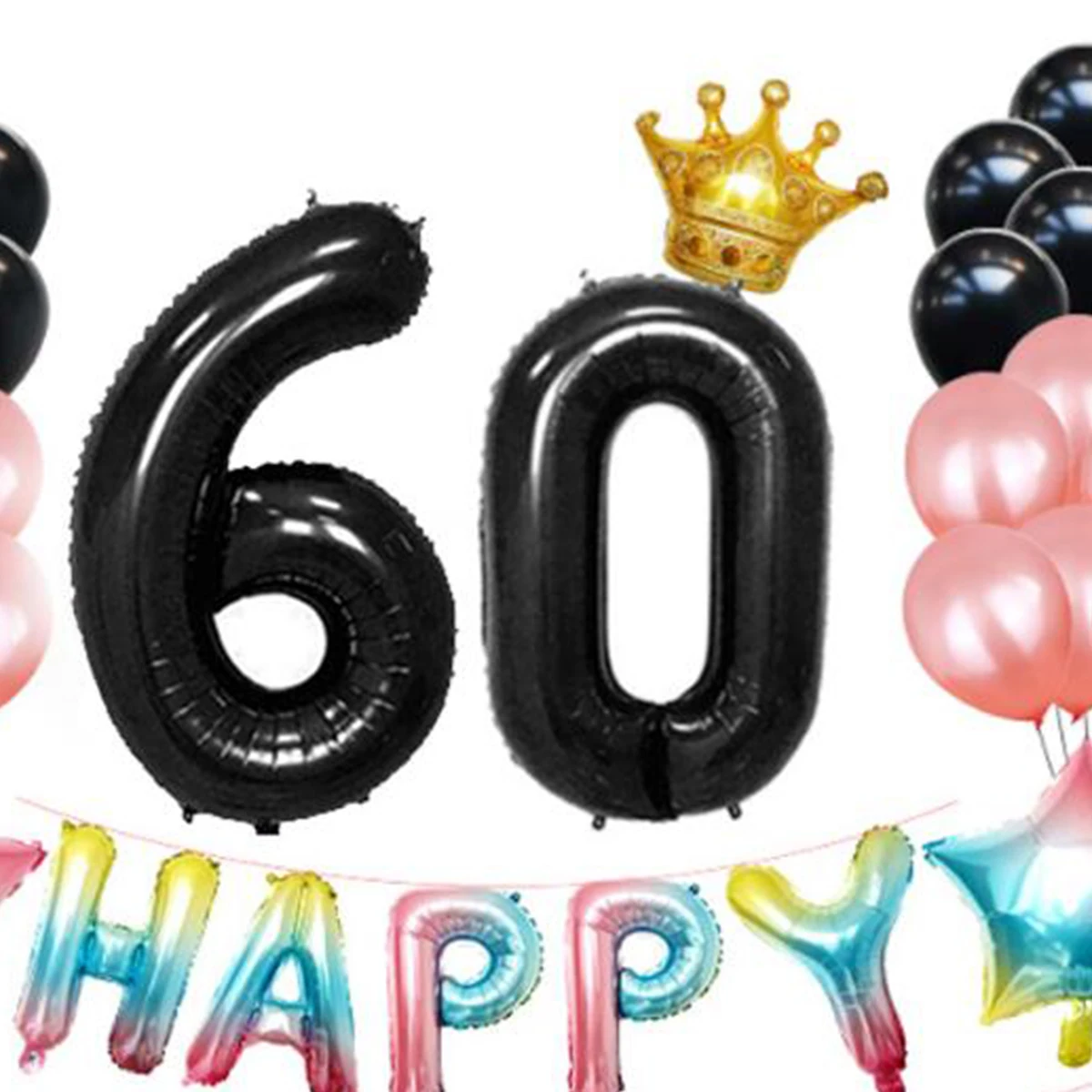 День рождения цветные воздушные шары комплект алюминиевой фольги и латекса воздушные шары для вечеринок принадлежности день рождения приспособления для декора вечеринки