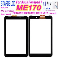 For Asus Fonepad 7 ME170 FE170CG ME170CG K012 k017 Digitizer Touch Screen Panel Sensor Glass Replacement without LCD Display Too For Asus Fonepad 7 ME170 FE170CG ME170CG K012 k017 Digitizer Touch Screen Panel Sensor Glass Replacement without LCD Display Too