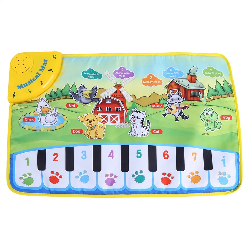 Infant Music Mat Children Crawling Piano Carpet Educational Musical Toy