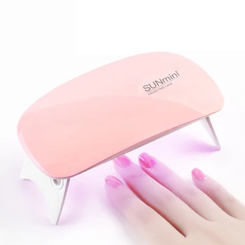 

6W UV mini Nail Dryer LED UV Lamp Micro USB Gel Varnish Curing Machine For Home Use Nail Art Tools Lamps For Nail Fast Shipping