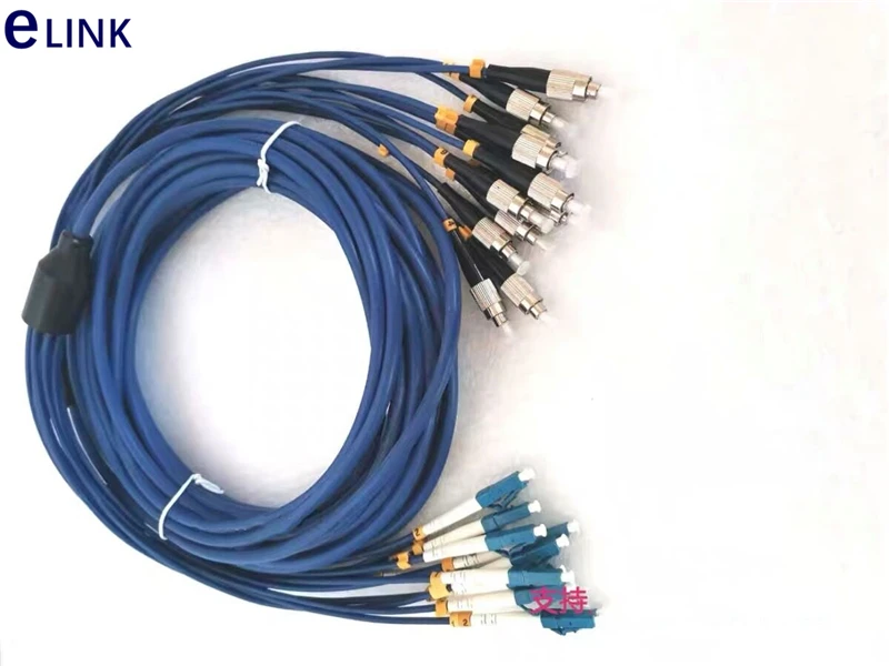 100mtr 12 core Armored patchcord SM SC LC FC ST