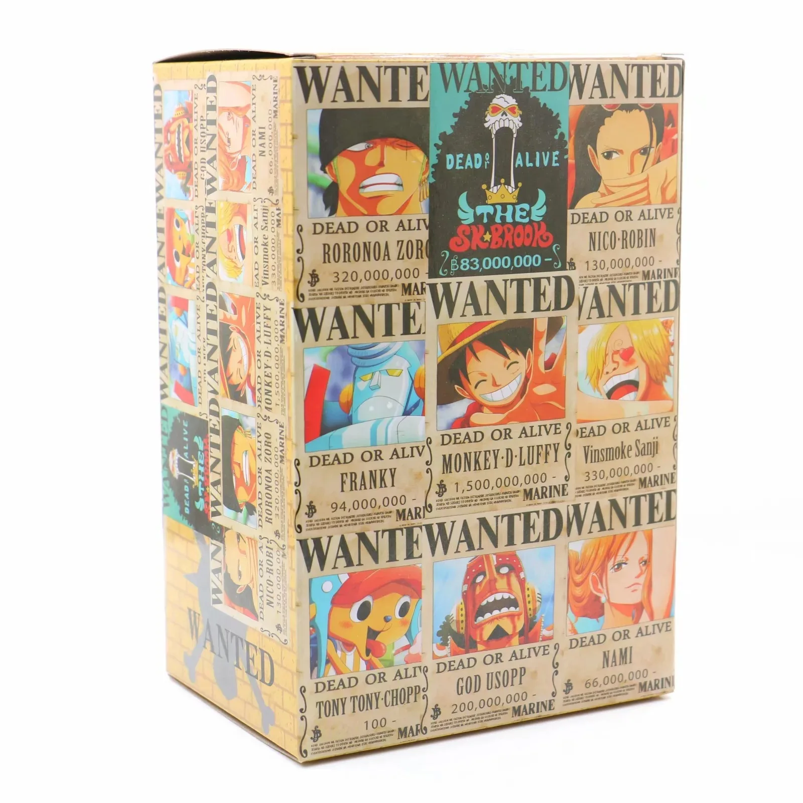 Диффузный динамический квадрат Аниме one piece 9-Small Wanted Rescind capacity Wanted Make Cute Box Garage Kit