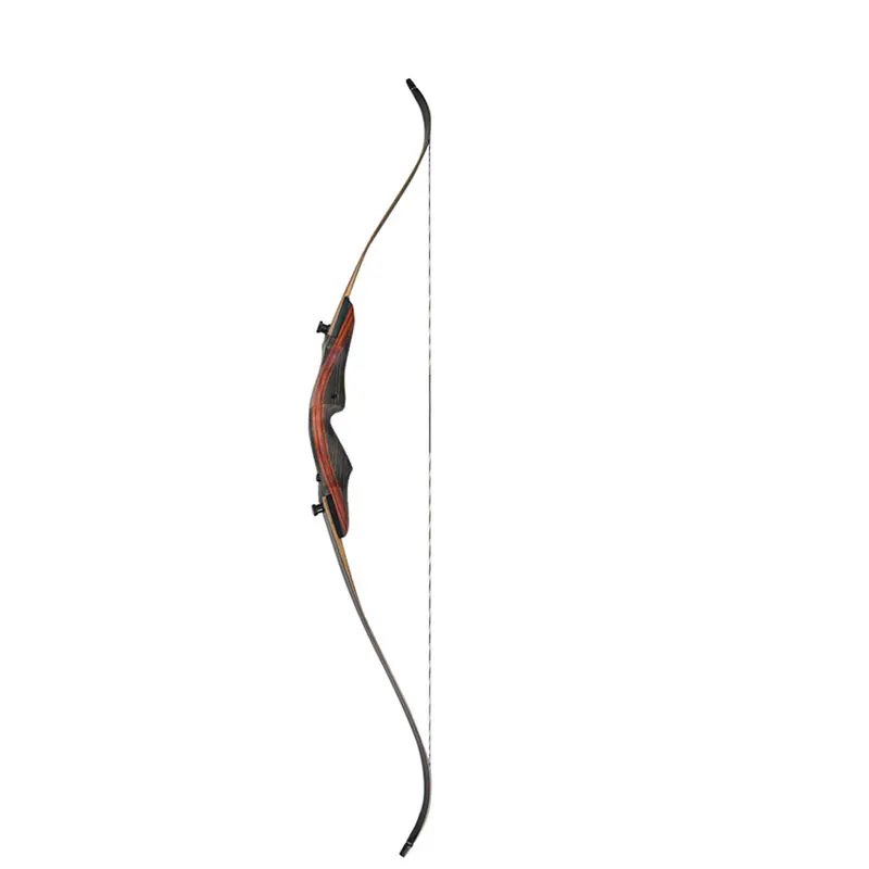 20lbs Bow 1 шт. 62 дюймов 20-50lbs стрельба из лука Рекурсивный лук со стрелой отдых ламинирование конечностей RH демонтаж лук Охота стрельба лук стрела аксессуары - Цвет: 20lbs Bow