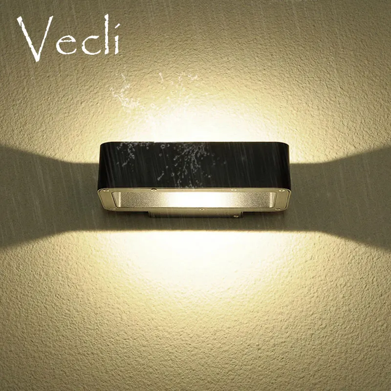 Уличный современный настенный светильник для жилого дома заднего двора