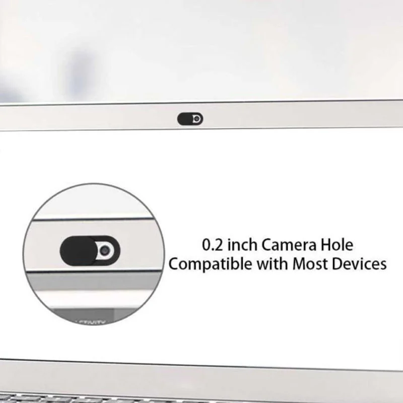 6PCS Metal Camera Protection Cover Webcam Privacy Cover Occlusion Stickers Computer Lens Cover