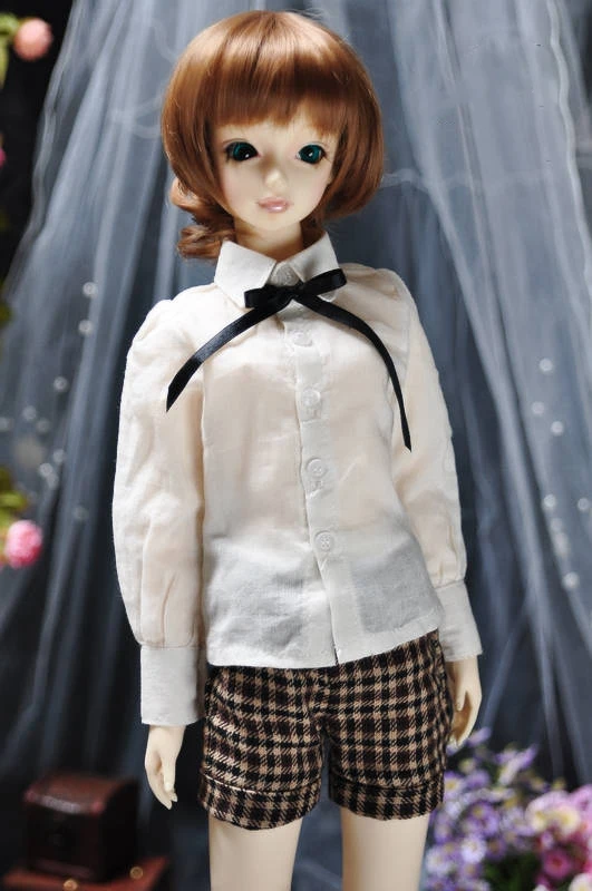 1/4 1/3 масштаб BJD кукольная одежда рубашка с длинным рукавом для BJD/SD аксессуары MSD ss13. Кукла, обувь, парик и другие A942 в комплект не входят