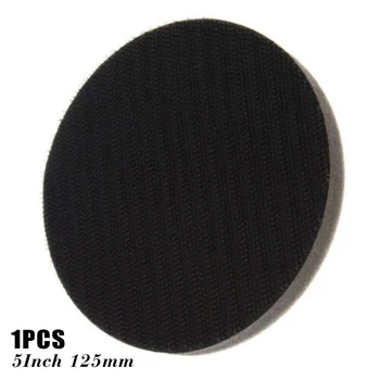

5 Inch Interface Pad Soft Sponge Sanding Disc Backing Pads Hook Loop Attachment Stronger Adhesion For Dry Grinder