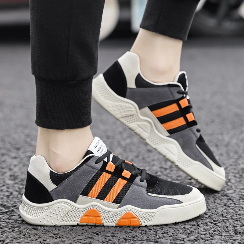 Mens Summer Shoes Breathable Fashion Trainers Men Sport Shoes Man Travelling Shoes Masculino Vintage Sneakers Tenis Skateboard