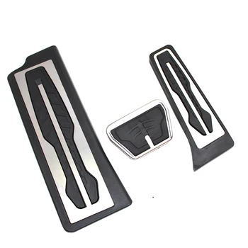 

3pcs/set LHD For BMW 3 Series G20 G21 2020 AT Accelerator Brake Foot Rest Pedal Pads Brake Accelerator Pedal Plate Pad