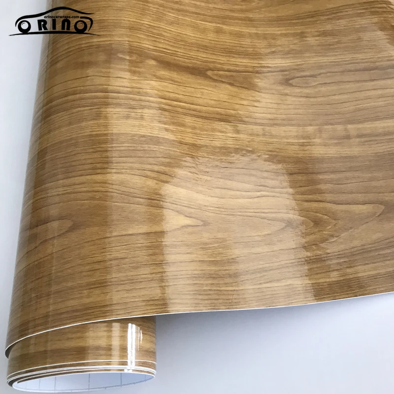 Wood Grain Sticker Wrap Film-5