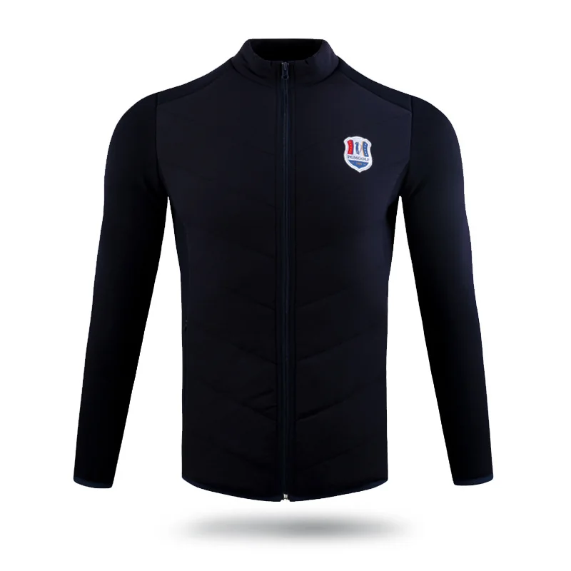 PGM, мужская куртка для гольфа, уплотненный пуховик, мужская теплая куртка с длинным рукавом, тренировочная одежда для гольфа, спортивная одежда, D0832