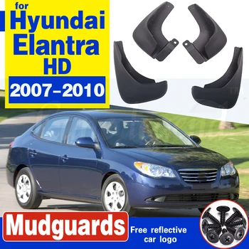 

Mud Flaps For Hyundai Elantra HD 2007 - 2010 Fender Mudflaps Splash Guards Mudguards Car Front Rear wheel Accessories 2008 2009