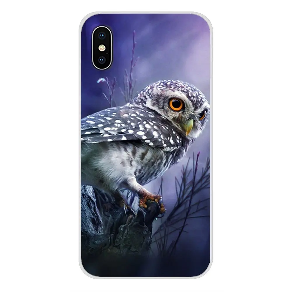 images 5 Силиконовые чехлы-накладки для huawei G7 G8 P7 P8 P9 P10 P20 P30 Lite Mini Pro P Smart плюс Птица орел животного сова ночь - Цвет: images 5