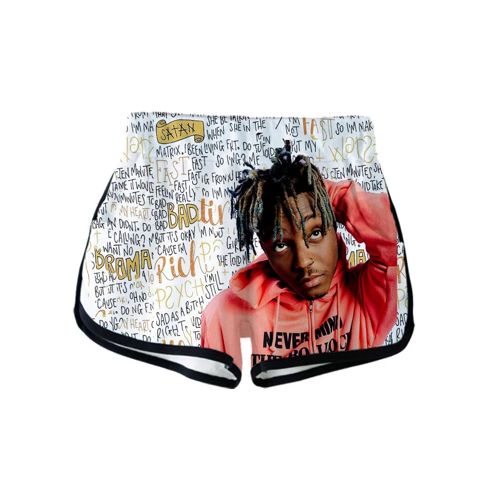 R.I.P. Американский рэпер Juice WRLD Jarad Anthony Higgins 3D летние женские повседневные милые девушки горячая Распродажа сексуальные шорты одежда