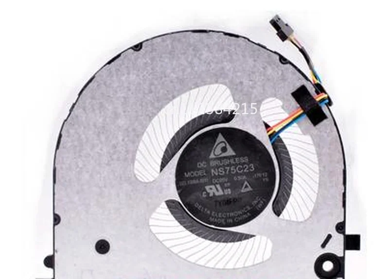 NS75C23-17F12 DC5V 0.50A ноутбук встроенный ультратонкий Вентилятор охлаждения процессора