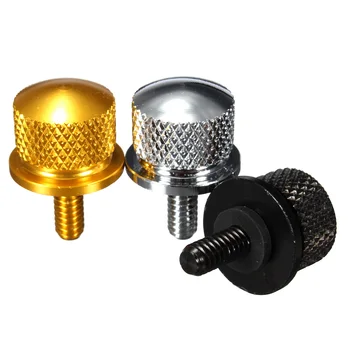

1/4" Seat Bolt Mounting Screws Anodized Billet Aluminum For Harley Davidson For Wide Glide Touring For Softail For Dyna