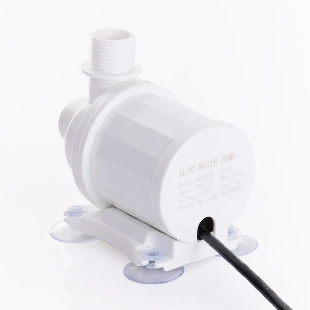 DC 24V 3 м 1000L/ч тихий бесщеточный двигатель погружной бассейн Водяной насос на солнечной батарее