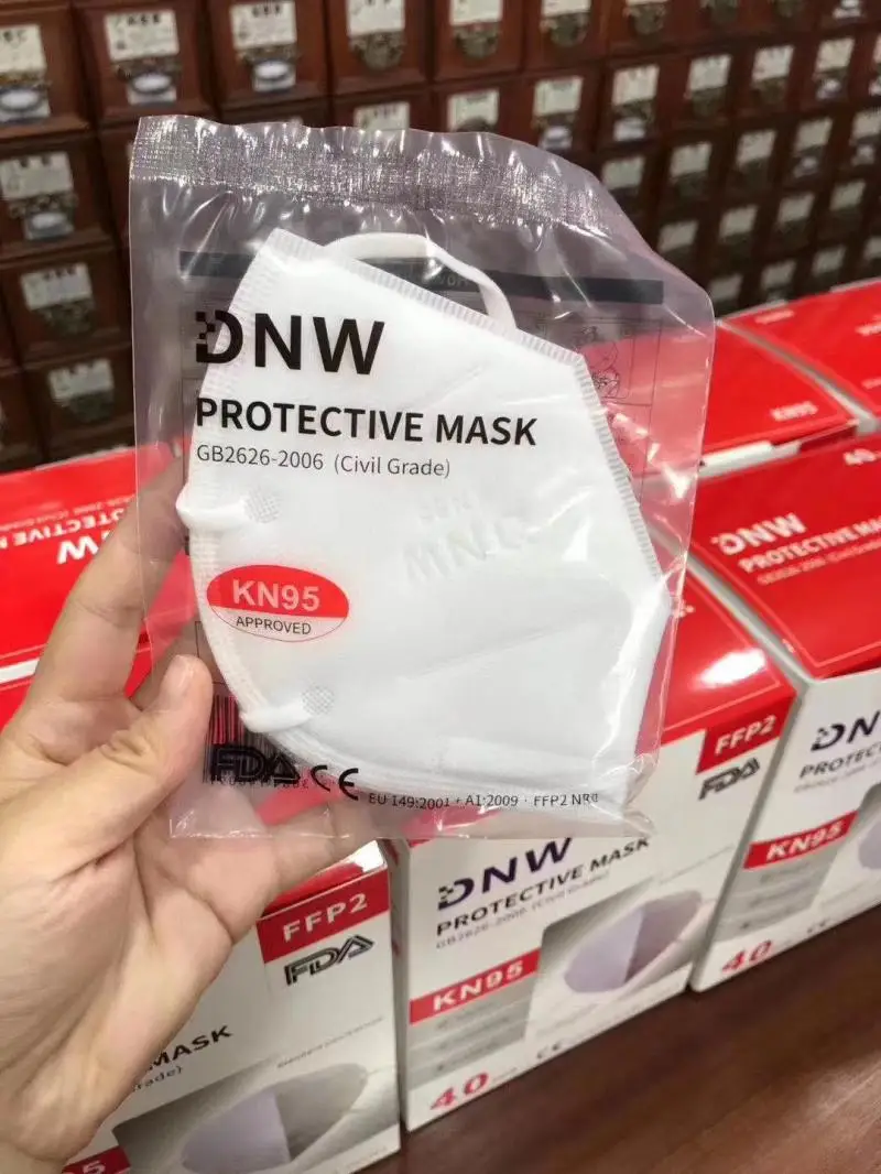 

50pcs Reusable KN95 Mask Face Mask N95 Protection Mask FFP3 Mouth Cover Pm2.5 Dust Masks Protective Masks Safety Protection Mask