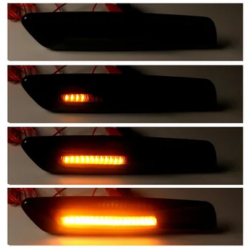 

Accessories Side Marker Lights Auto Super bright Smoked Lens Replacement