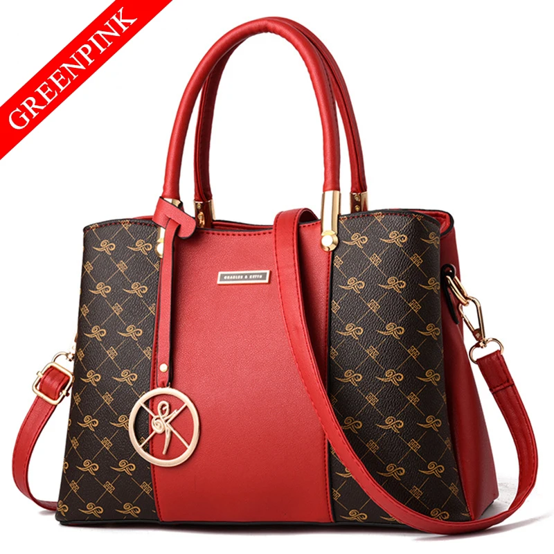 Женские сумки, роскошные брендовые сумки для женщин, кожаная сумка на плечо, модные дизайнерские женские сумки, черные сумки для женщин - Цвет: ZD-A11-05