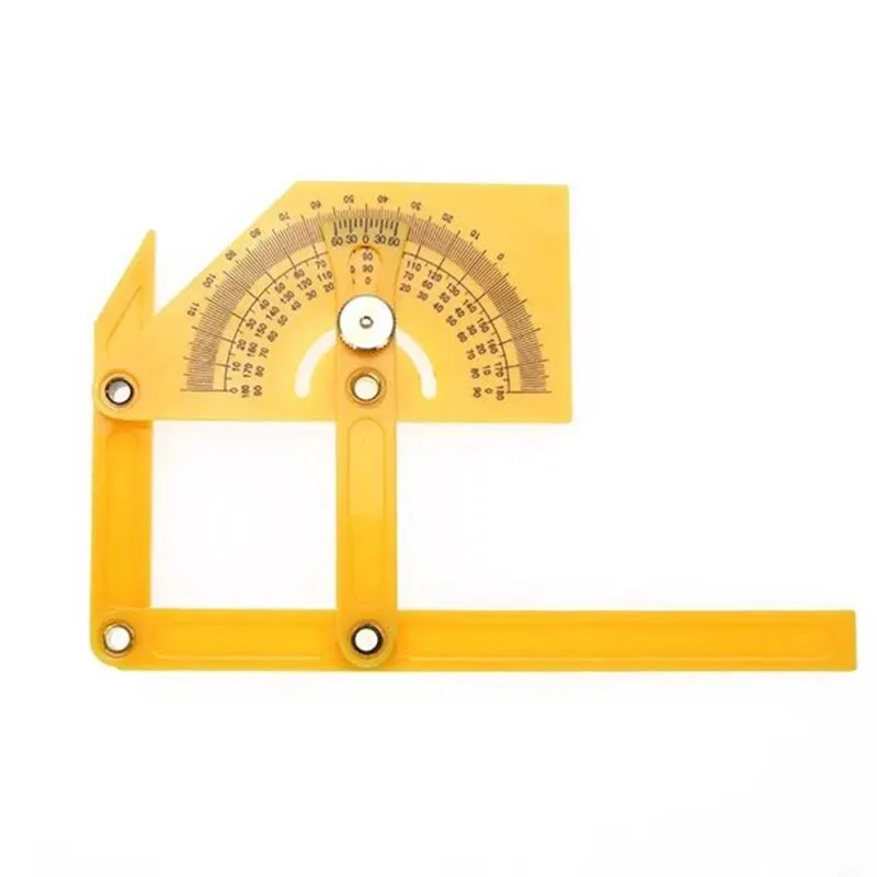 Protractor And Angle Finder Woodworking Measurement Tool Woodworking Angle Ruler Plastic Protractor Measuring Tool 3