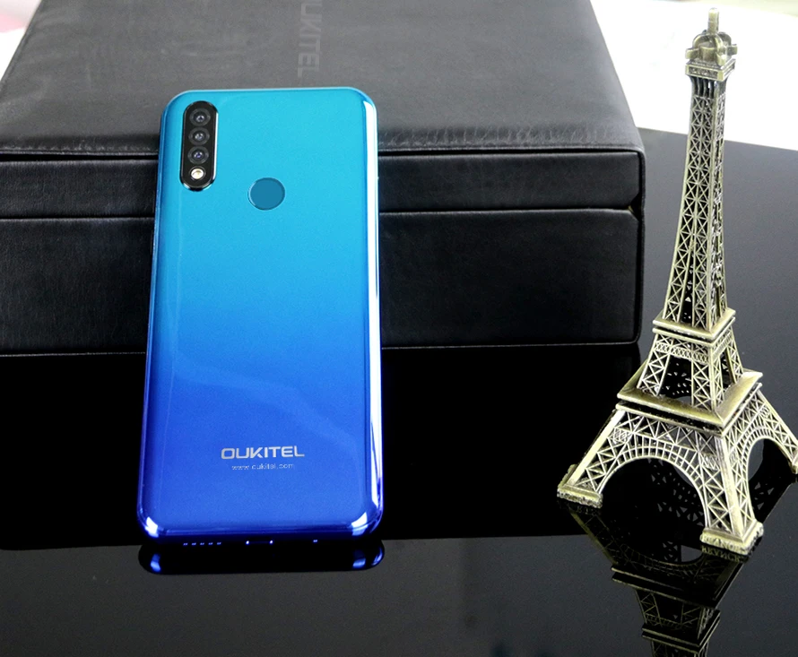 OUKITEL C17, 3 ГБ, 16 ГБ, Android 9,0, восьмиядерный смартфон, 6,35 дюйма, распознавание лица, отпечаток пальца, 3900 мАч, тройная камера, MT6763, 4G, мобильный телефон
