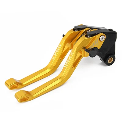 Для Kawasaki Z750 Z 750 2007-2012 2008 2009 2010 2011 2012 Аксессуары для мотоциклов 5D ЧПУ сцепные рычаги - Цвет: Золотой