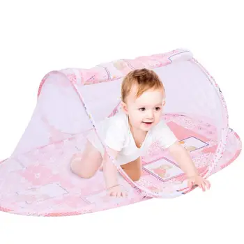 

Summer Foldable Mosquito Net For Kids Baby Portable Folding Baby Travel Bed Baby Cots Newborn Tent new