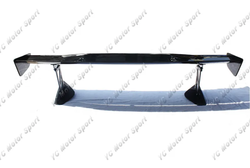 2001-2007  Mitsubishi Evolution 7-9 Voltex Type5 Style Trunk Spoiler GT Wing 1700mm CF with 29mm Aluminum Stands (11)
