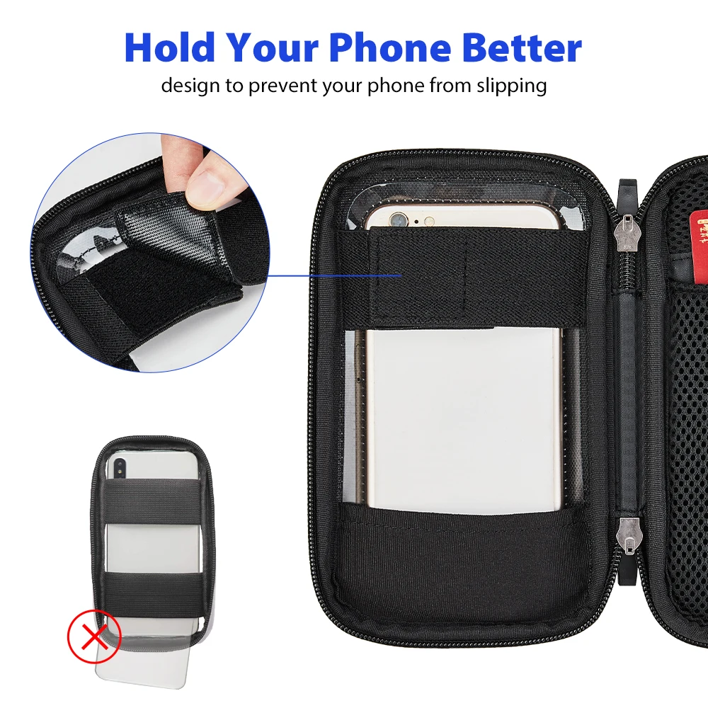 Мотоциклетные сумки KEMiMOTO с магнитным баком сумка для сотового телефона