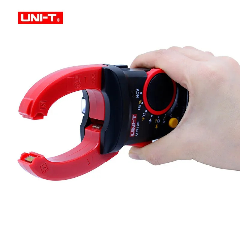 Цифровые клещи UNI-T UT213B True RMS AC 400A мультиметры Цифровой мультиметр цифровые клещи
